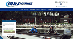 Desktop Screenshot of mandjmarine.com